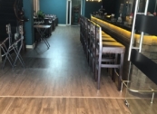Sàn nhựa hèm khóa Glotex S472 tại Night Bar Phú Mỹ Hưng, Q.7